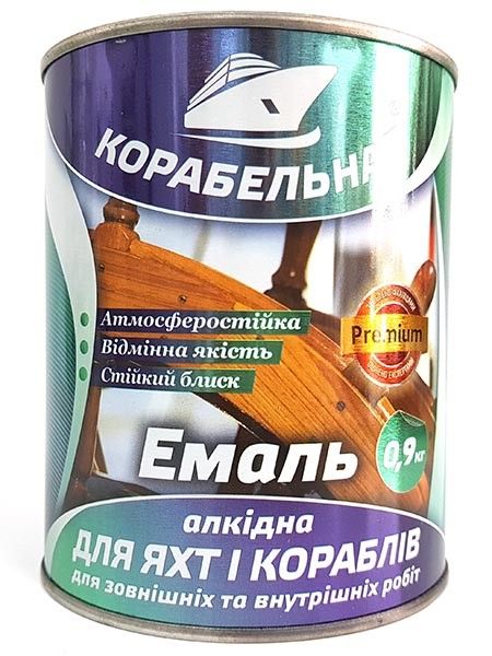 Фарба Корабельна ПФ- 115  0,9 кг  Жовтий