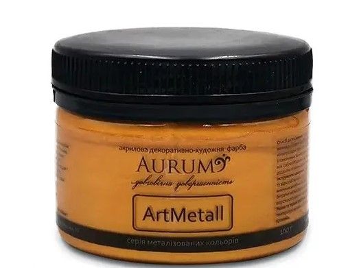 Фарба акрилова Aurum Червоне Золото 100 гр