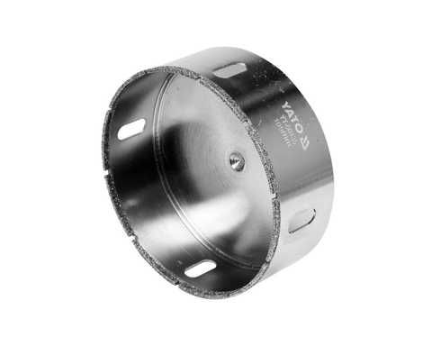 Алмазна коронка по гресу і кераміці YATO 105 мм 60435