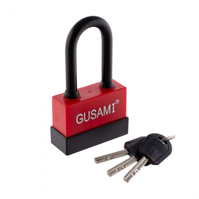 Замок висячий GUSAMI довга дужка BGU665 65 мм