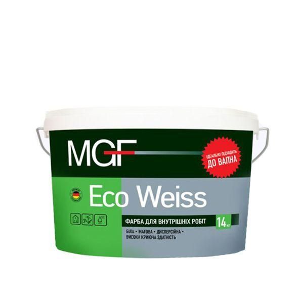 Фарба водоемульсійна Eco Weiss МГФ 1,4 кг