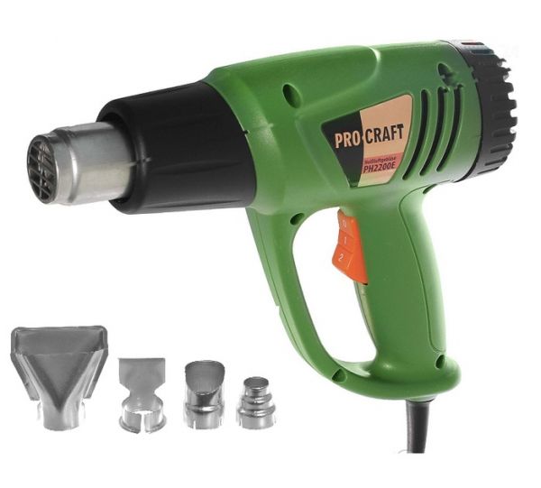 Фен строительный PH2200E PRO CRAFT