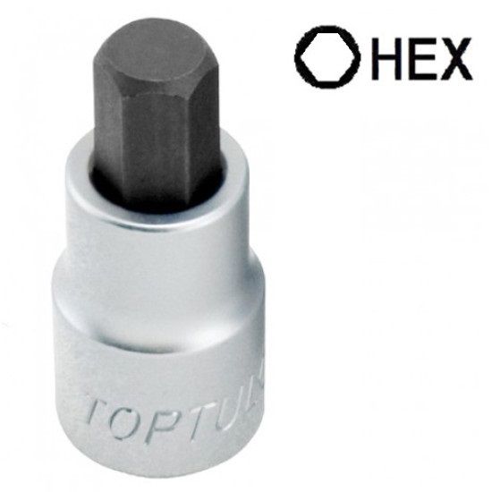 Головка з насадкою HEX 8мм 1/4" TOPTUL BCDA 0808