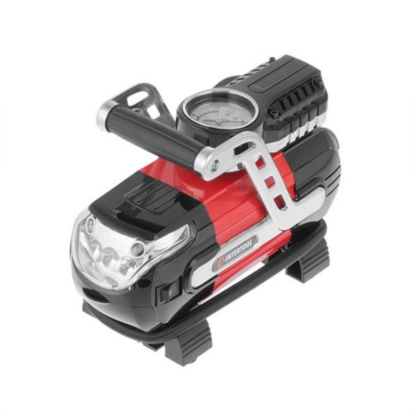 Компресор автомобільний 12В INTERTOOL AC- 0002