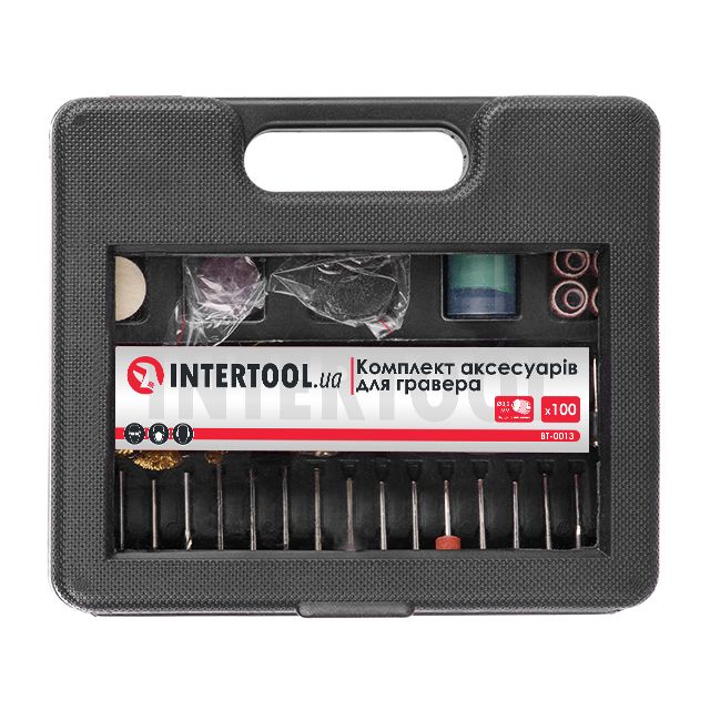 Комплект для гравера WT-0516 та DT-0517 100 шт INTERTOOL BT- 0013