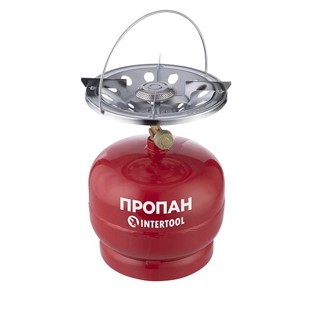 Комплект газовий кемпінговий 5 л INTERTOOL GS- 0005