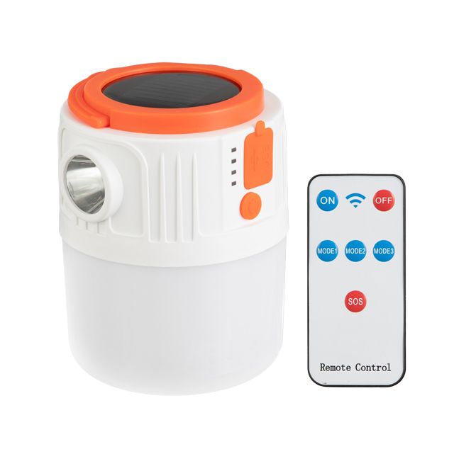 Ліхтар для кемпінгу з сонячною панелью STORM INTERTOOL LB - 0214