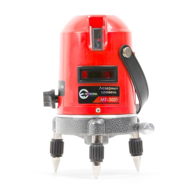 Рівень лазерний 2 лазерні головки INTERTOOL MT- 3009