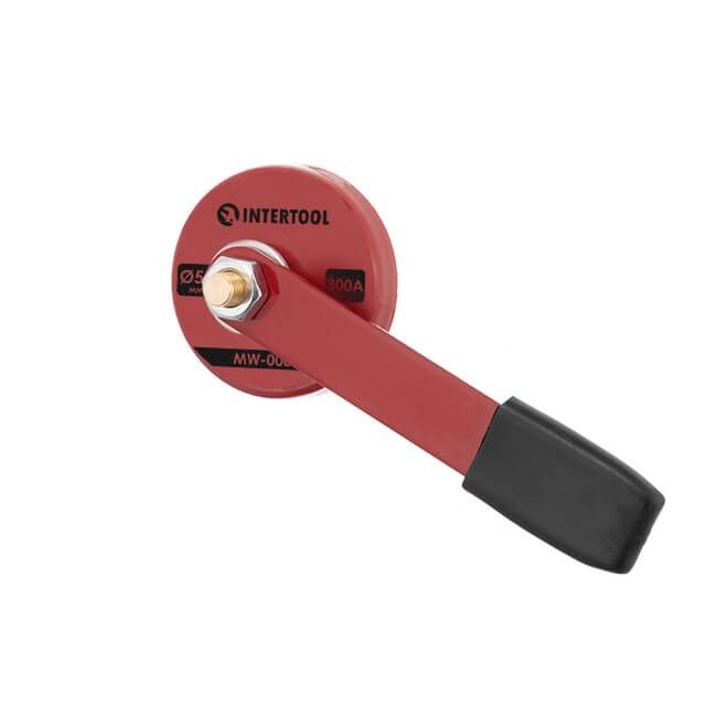 Контакт магнітний з рукояткою ф50 мм 300 А INTERTOOL MW- 0009