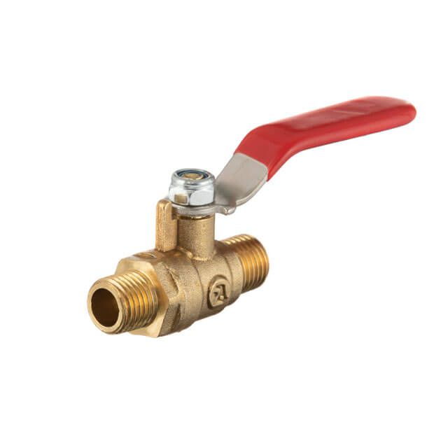 Кран шаровий повітряний наружна  різьба 1/4" на 1/4" INTERTOOL PT- 1882