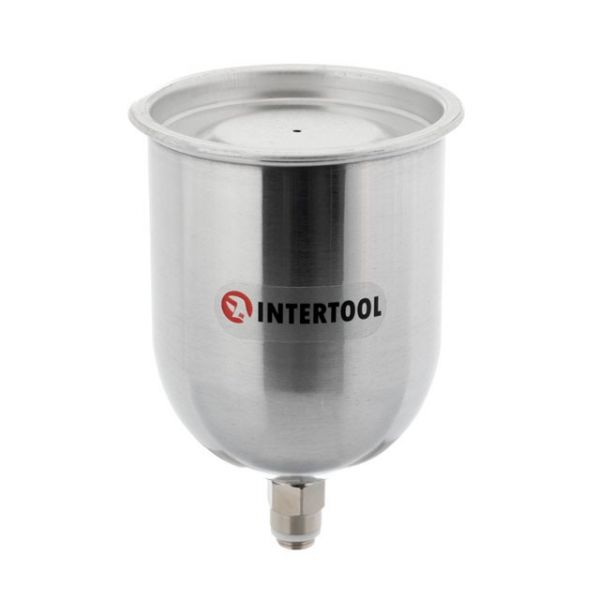 Бачок металевий із внутрішньой різьбою M14x1.25 600 мл INTERTOOL PT- 1907