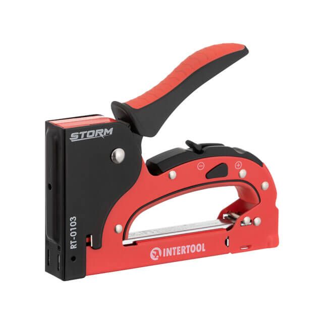 Степлер будівельний STORM INTERTOOL RT- 0103