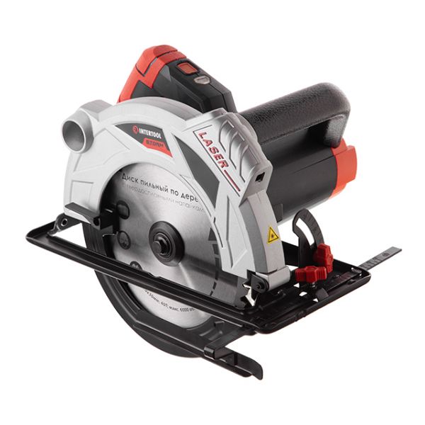 Пила дисковая 1800 Вт диск 210*30 мм INTERTOOL WT- 0621