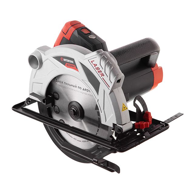 Пила дискова 1800 Вт диск 210*30 мм INTERTOOL WT- 0621