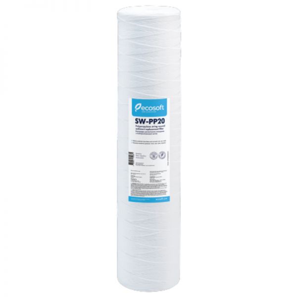 Картридж з поліпропіленової нитки Ecosoft 4,5"x20" 20 мкм