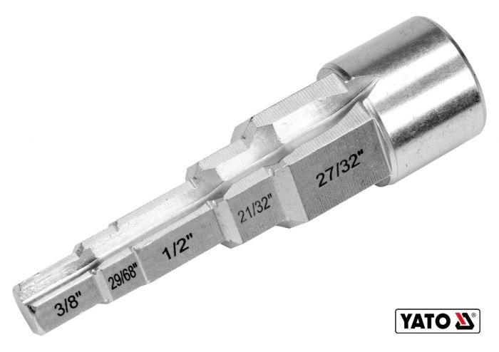 Ключ ступінчатий для американок YATO 1/2 до головок 3/8,29/68,21/32 YT- 03317