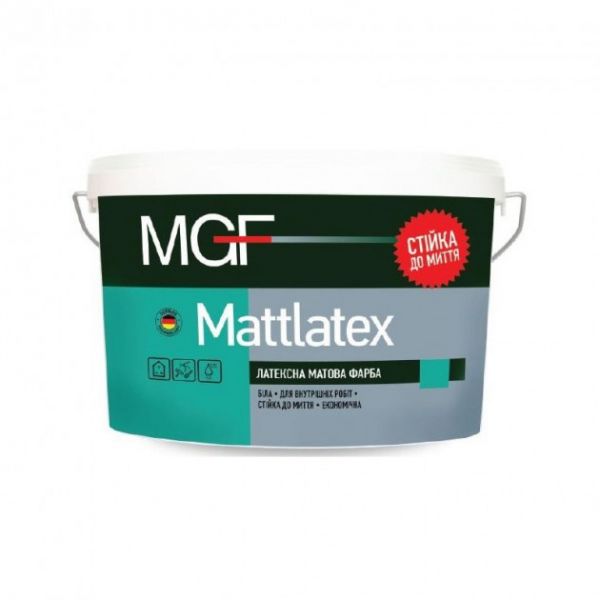 Фарба водоемульсійна латексна MATTLATEX МГФ 3,5 кг