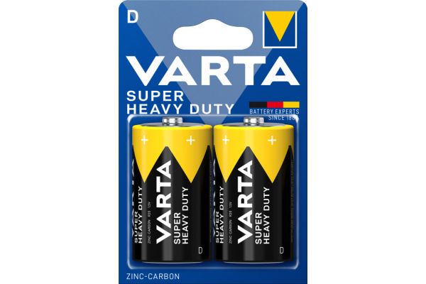 Батарейка VARTA SUPERLIFE R20 сольова