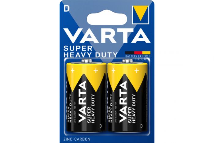 Батарейка VARTA SUPERLIFE R20 сольова