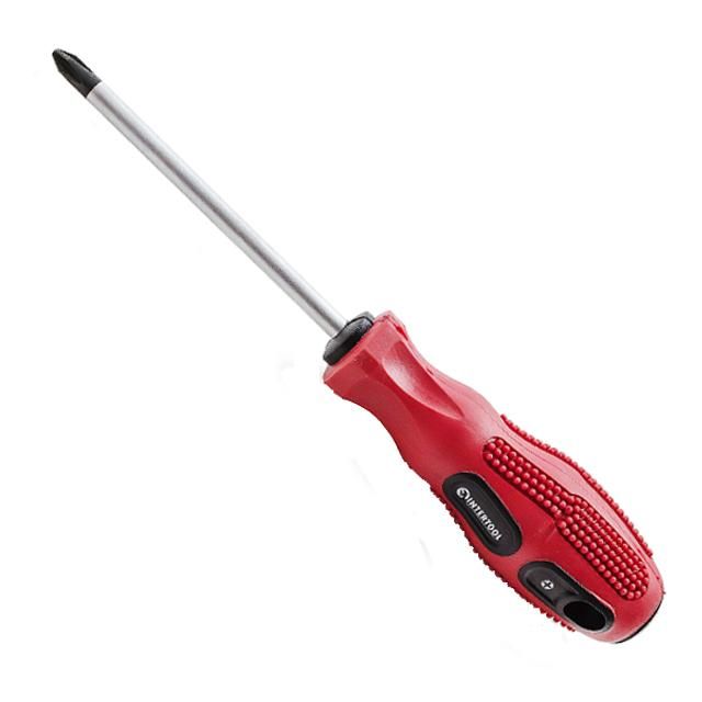 Викрутка хрестова INTERTOOL PH0x100 мм VT- 3132