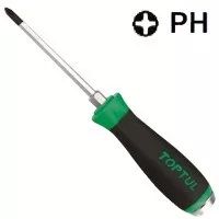 Отвертка крестовая PH1x100 мм TOPTUL FBAB 0110