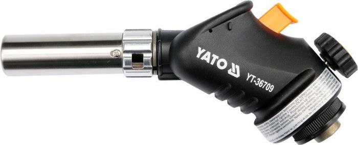 Пальник газовий з п'єзопідпалом Yato 36709