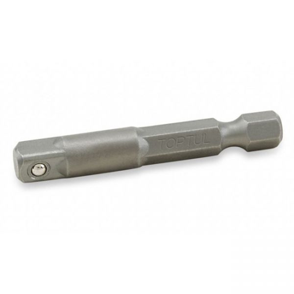 Переходник 1/4х1/4 L50 TOPTUL 6-гр. под шуруповерт Х квадрат FPKA 0808