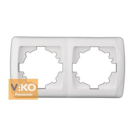Рамка 2М горизонтальна VI-KO CARMEN біла