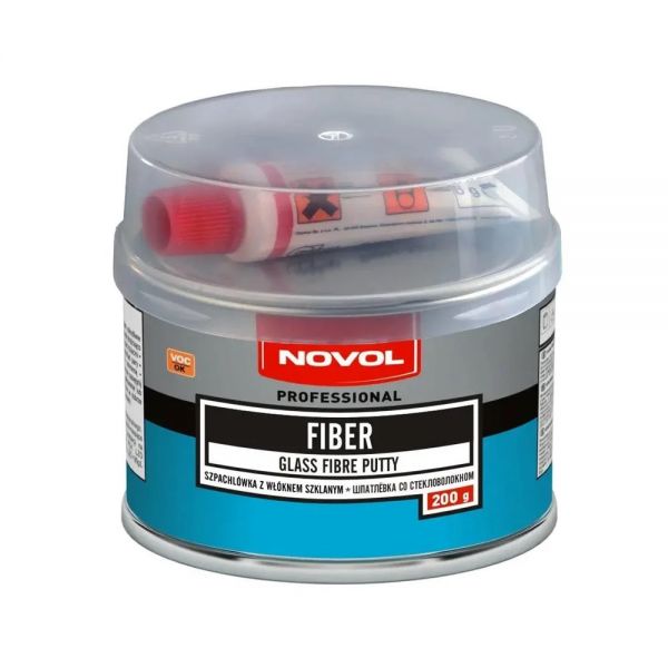 Шпаклівка автомобильна Novol Fiber 200 грам