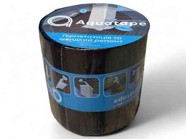 Лента битумная AQUATAPE Graphite 150х10 м